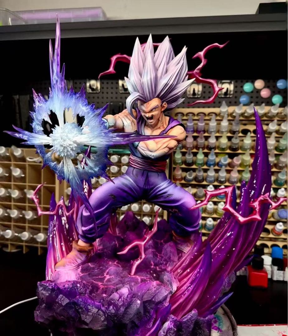 ドラゴンボール 孫悟飯 ガレキ ガレージキット スタチュー X⑦④