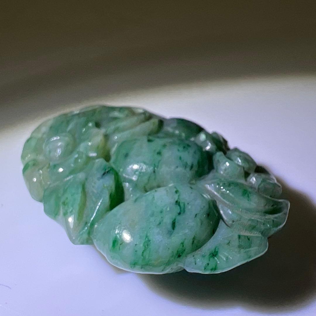 専用　本翡翠　透彫　16g 東Y7-0929☆2F