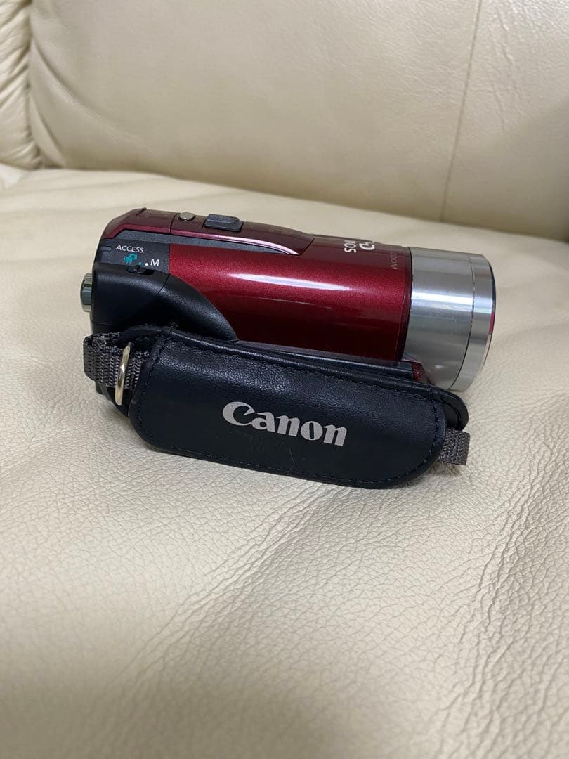 Canon HD ビデオカメラ 本体 レッド