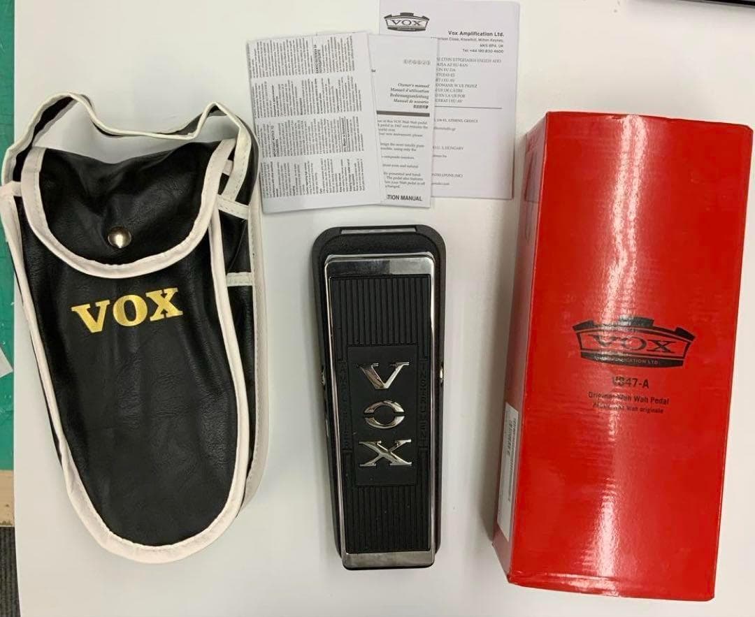 最終値下！【新古品美品】VOX V847-A　 ワウペダル