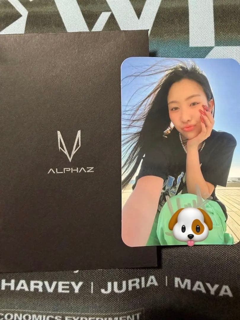 XG マヤ直筆サイン入りトレカ