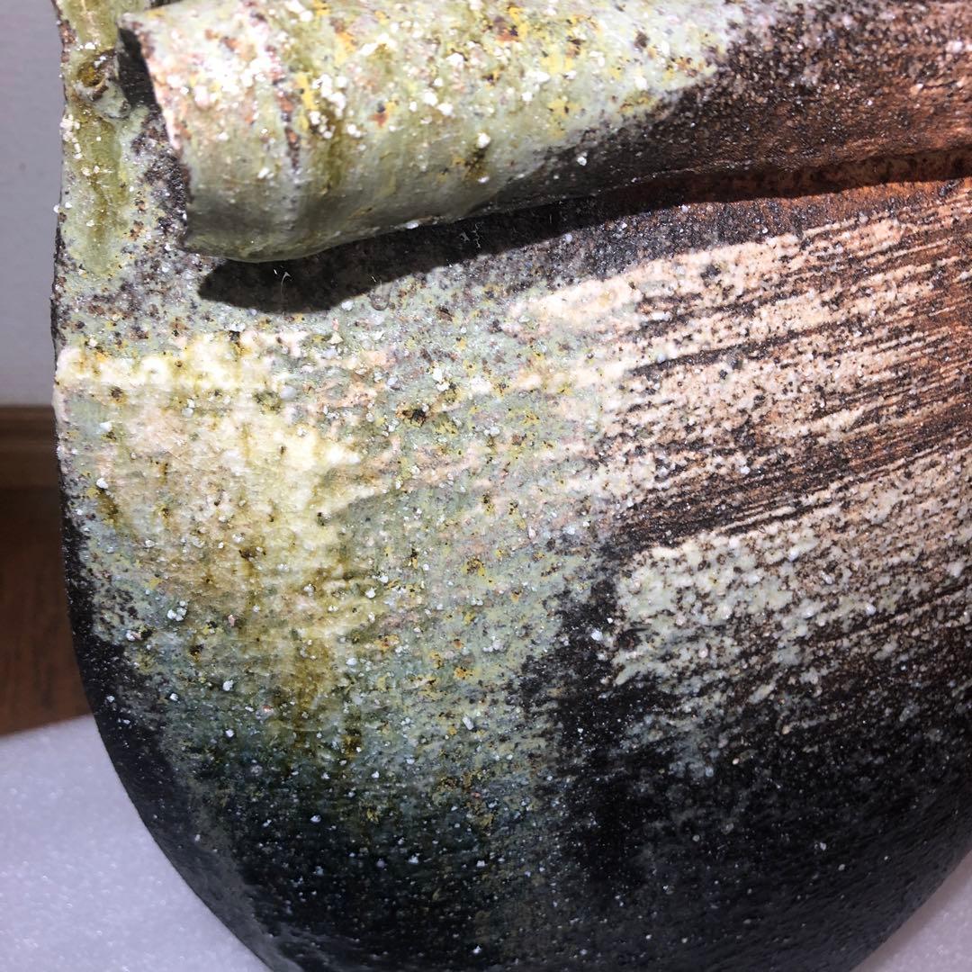 花瓶　陶器　花器　信楽焼　華道　いけばな