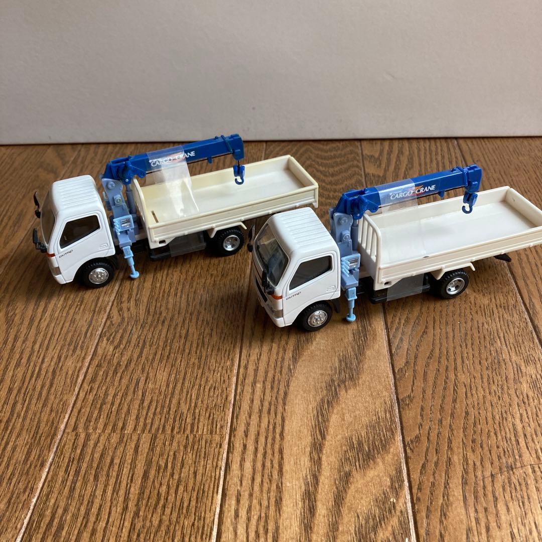 絶版品希少！MTECH エムテック日野デュトロタダノカーゴクレーン車　2台レトロ