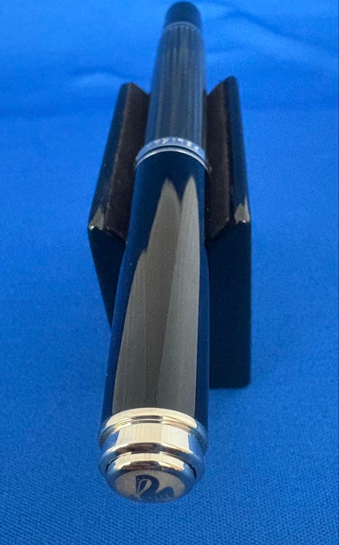 ペリカン万年筆　スーべレーンM400 F字　グレーストライブ