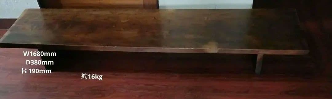 昭和レトロ　無垢　古道具　ヴィンテージ　アンティーク　裁板　作業台　ローテーブル