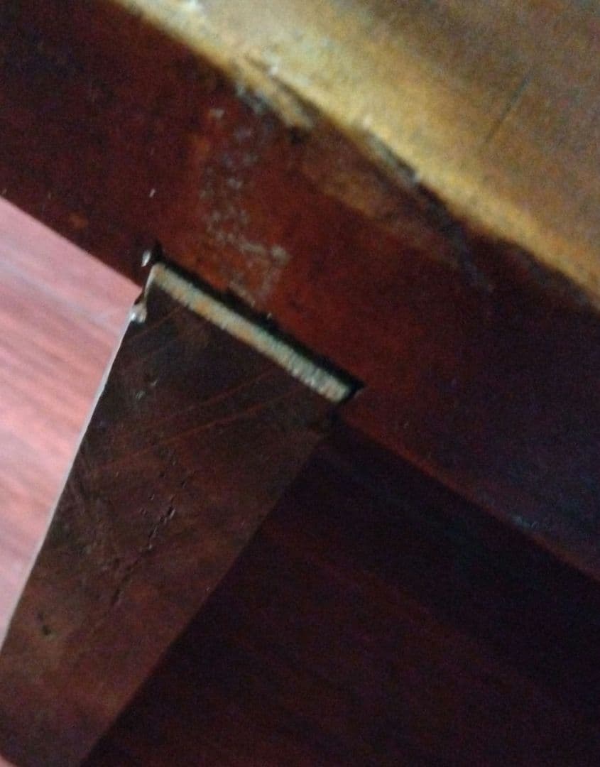 昭和レトロ　無垢　古道具　ヴィンテージ　アンティーク　裁板　作業台　ローテーブル