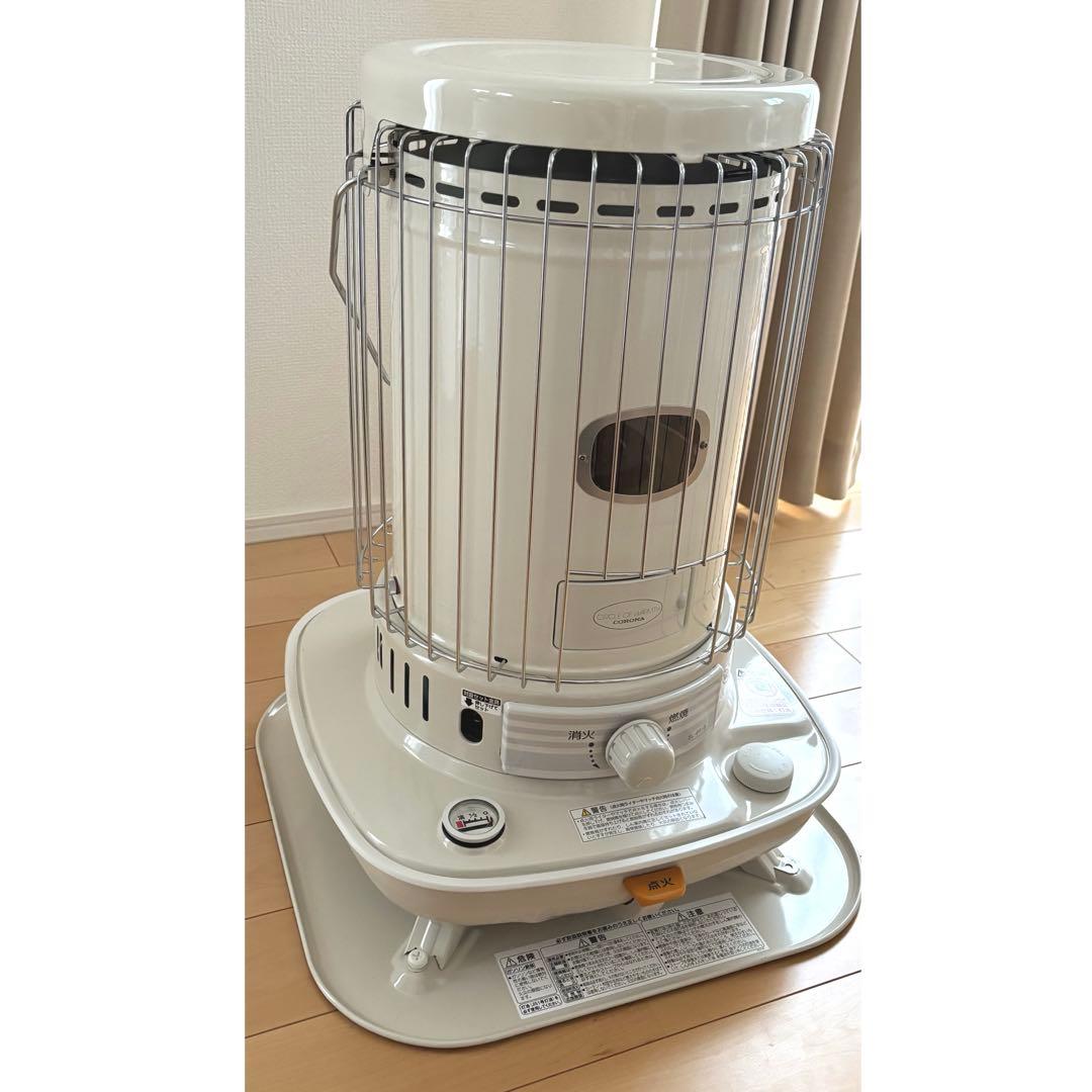 【極美品】 コロナ SL-6618 ホワイト ストーブ　石油ストーブ