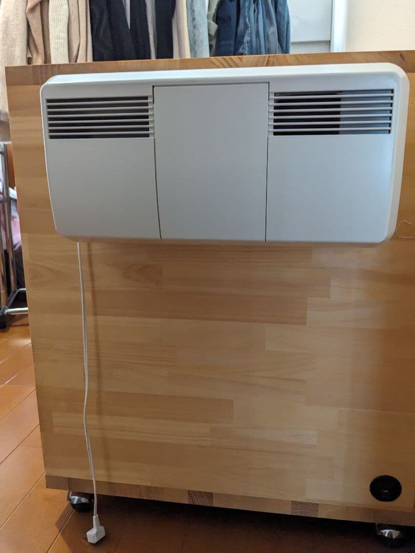 MARI 木製犬用防音ゲージ 換気ファン付き