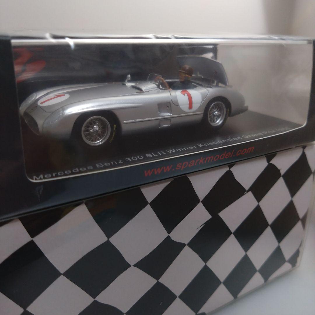 【未開封】1/43 スパーク メルセデスベンツ 300SLR エアブレーキ作動中
