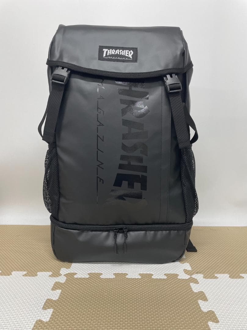 【ななな】新品防水リュック スラッシャー カブセリュック TH-R BK