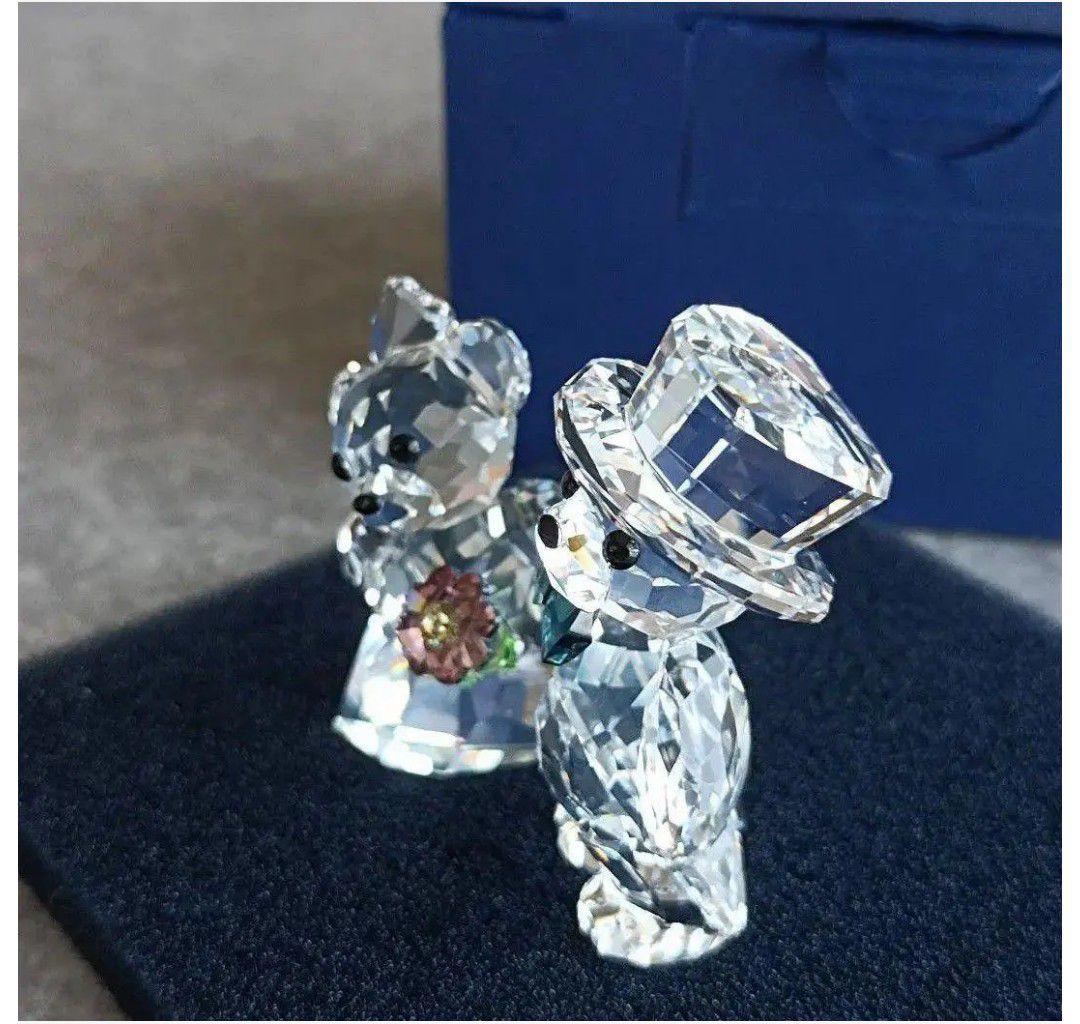 プレゼントに【クリスベア あなたとわたし☘】SWAROVSKI スワロフスキー