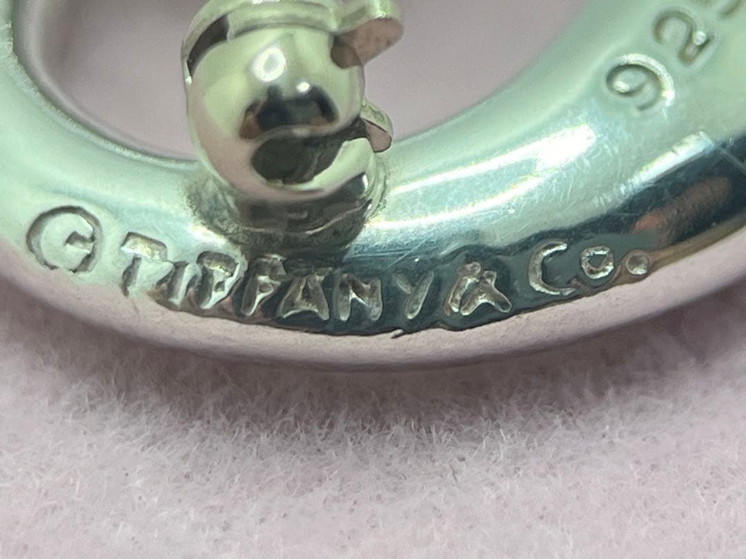 h146 希少　美品　ティファニー　アルファベット「S」イニシャル「s」ブローチ