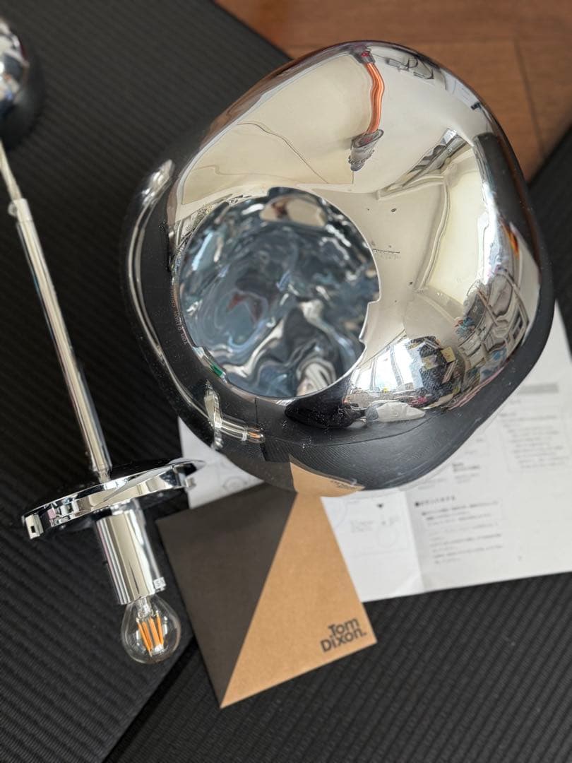 ヤマギワ購入　トムディクソン　Melt Pendant 30 シルバー