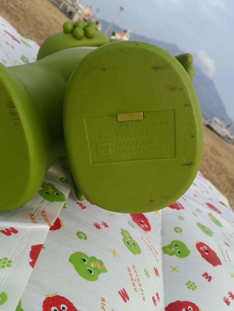 ガチャピン フィギュア バンダイ
