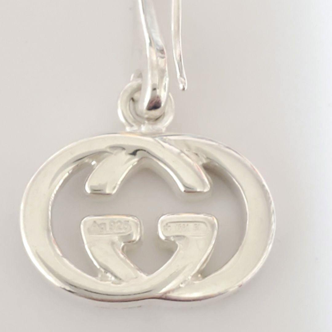 【美品☆洗浄済☆即日発送】GUCCI ピアスインターロッキングG フックa033