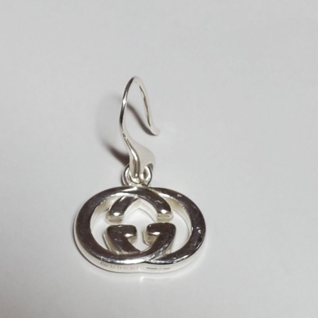 【美品☆洗浄済☆即日発送】GUCCI ピアスインターロッキングG フックa033