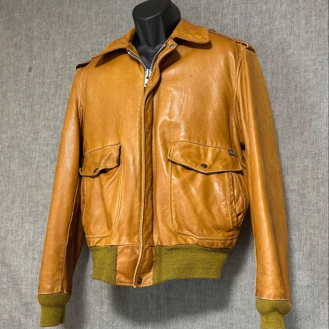 schott ショット A-2 フライトレザージャケット　ヴィンテージレザー