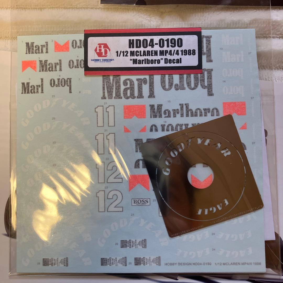 McLaren MP4/4 1988 1/12スケール