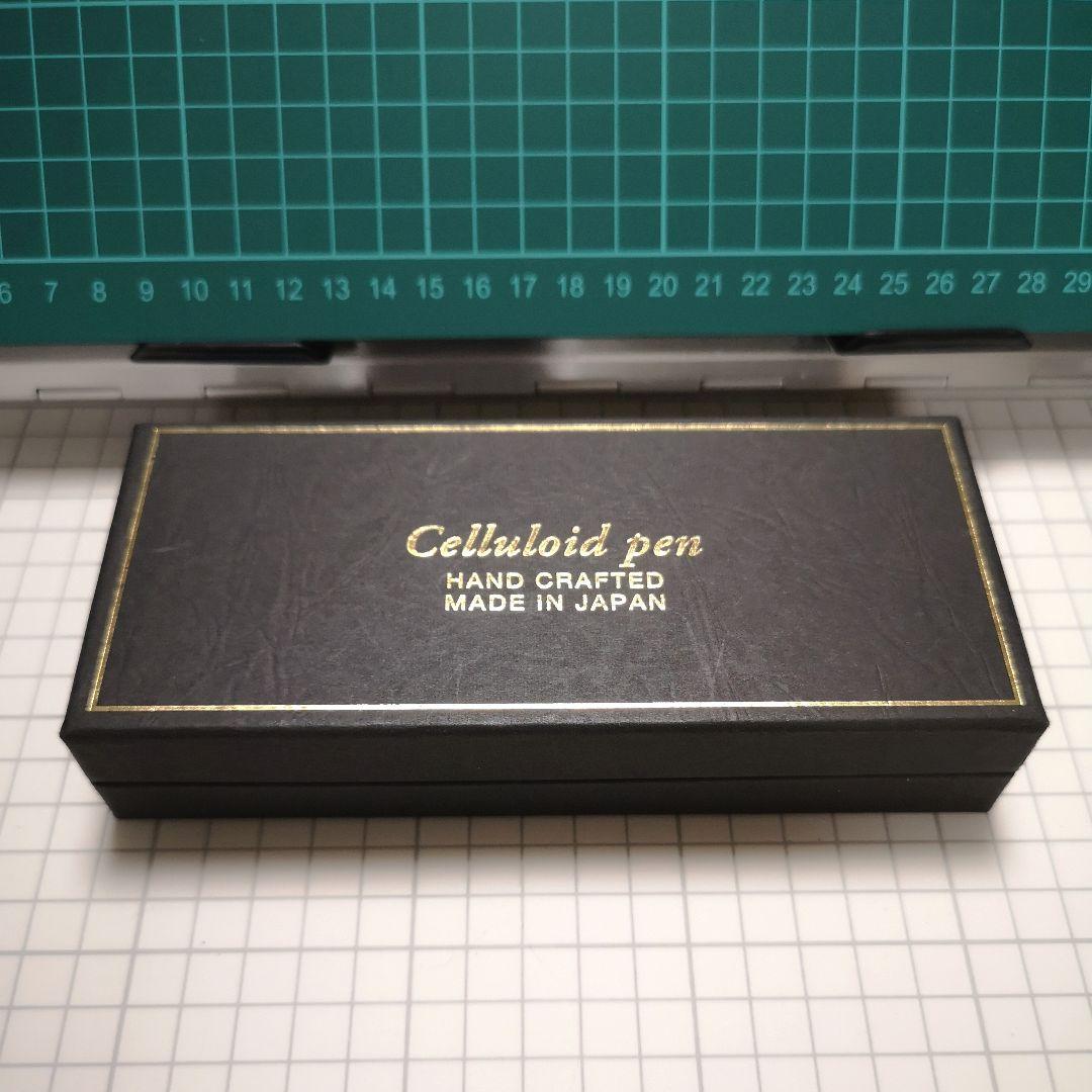 セルロイドペン スケルトン万年筆 加藤製作所 Hand Crafted 絶版