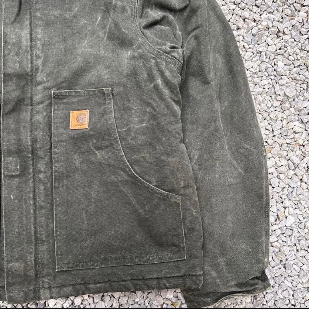 カーハート　トラディショナルジャケット J22モスグリーン