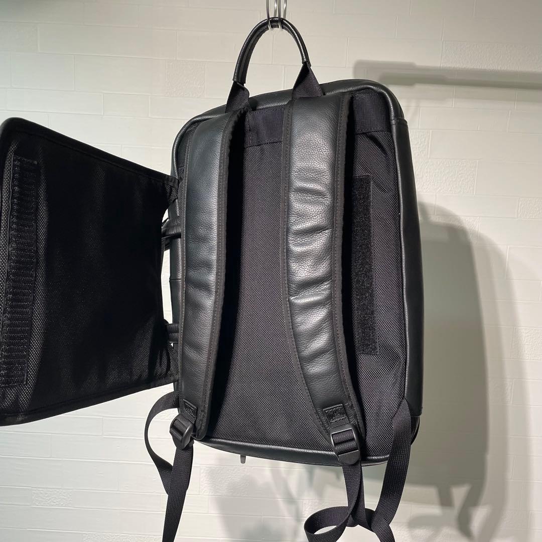 BROSKI 防水 本革 メンズ ビジネス ブリーフリュック