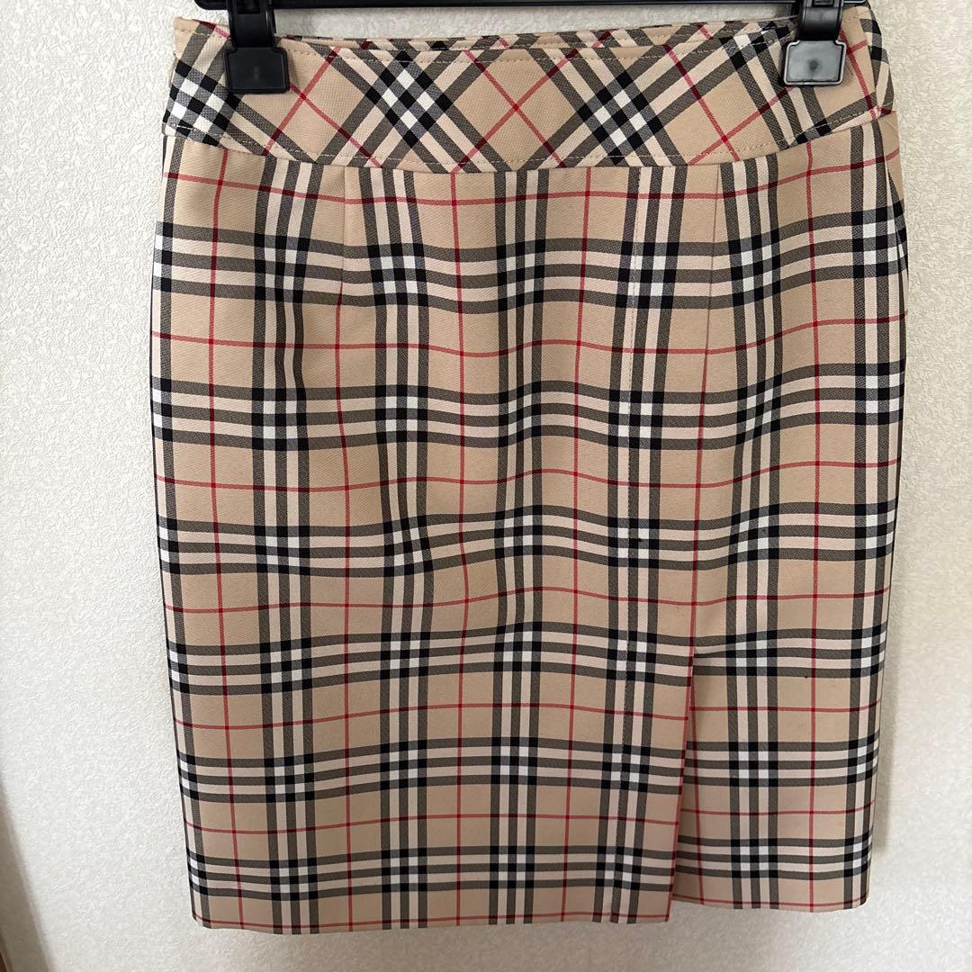 【新品未使用】BURBERRY BLUE LABELノバチェック柄 スカート