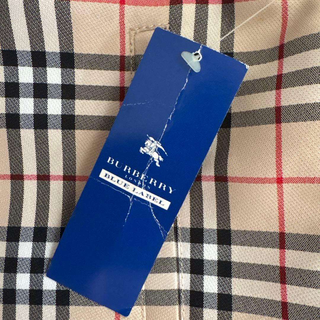 【新品未使用】BURBERRY BLUE LABELノバチェック柄 スカート