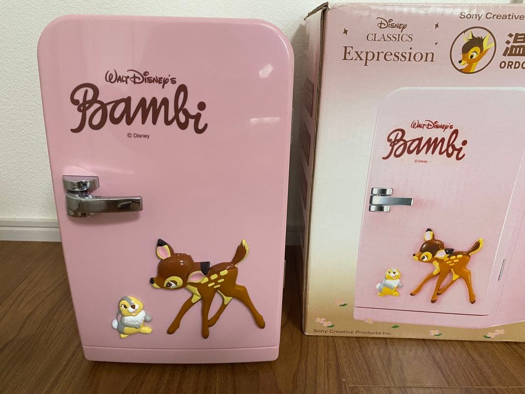 バンビ　温冷庫　冷蔵庫　保温庫　ディズニー　ORDC-052P