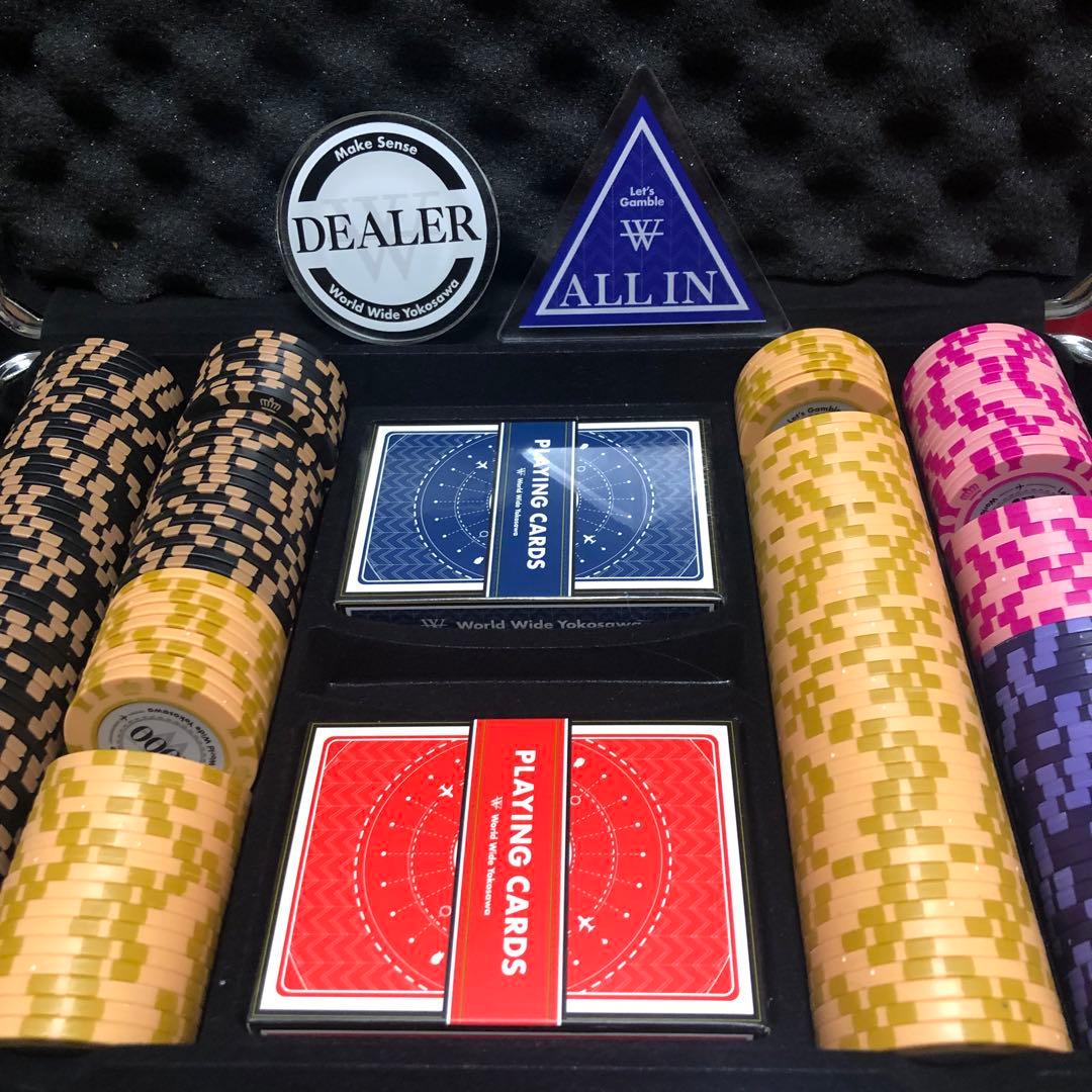 オリジナルポーカーセット　世界のヨコサワ