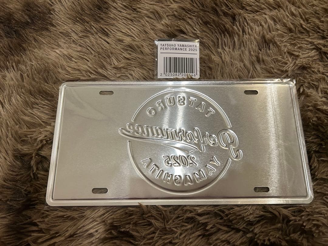 Tatsuro Yamashita Performance 2025 プレート