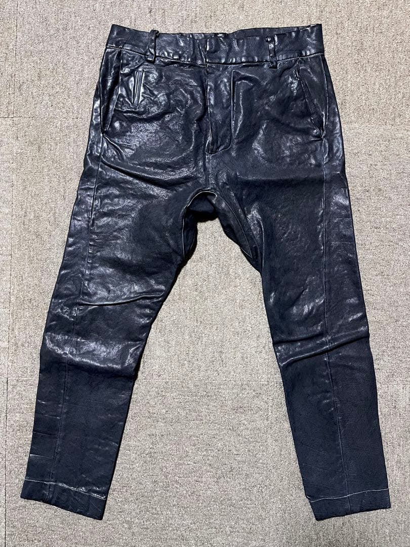 レア★定価14万 officine creative レザーサルエルパンツ