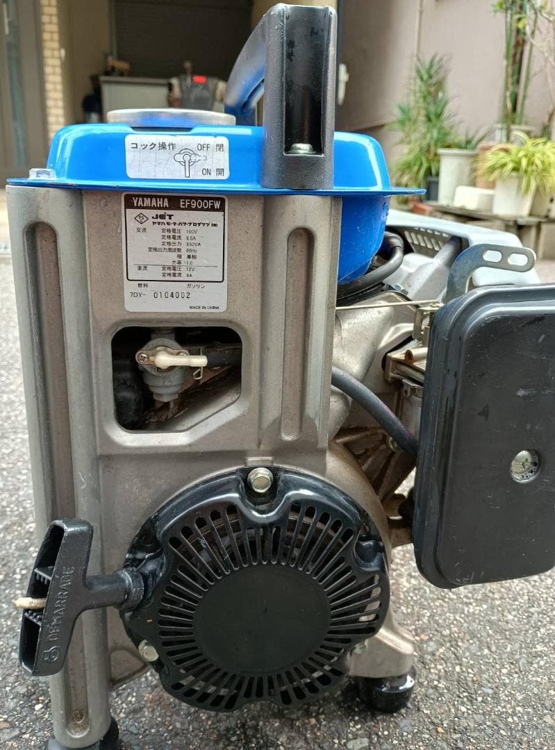 発電機　EF900FW　YAMAHA