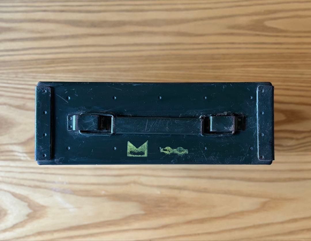 7.62mm M13弾薬箱 空　リアルアンティーク