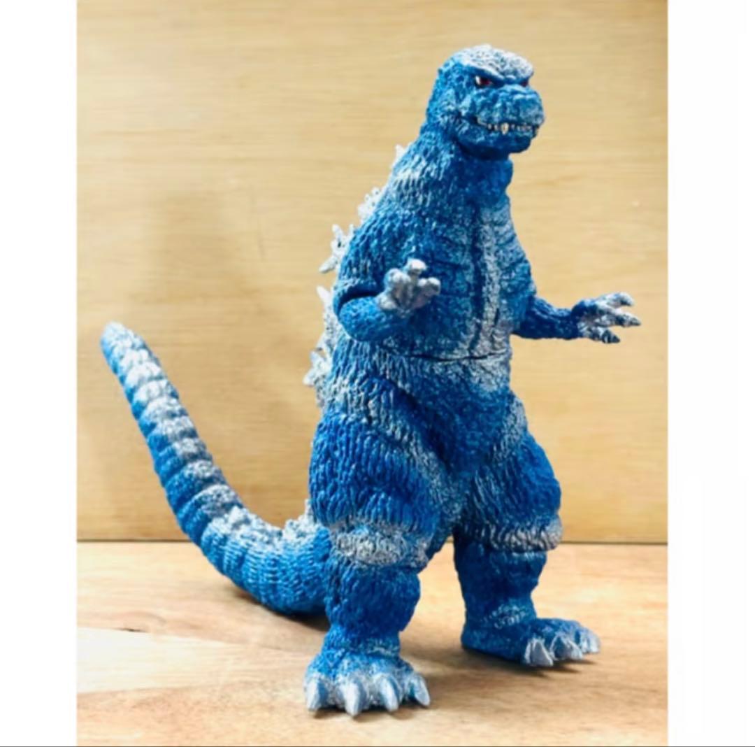ドリームプラネット 1984 ゴジラ ソフビキット ブルー