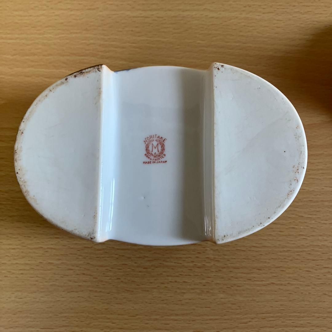 2. オールドノリタケ　蓋つき小物入れ