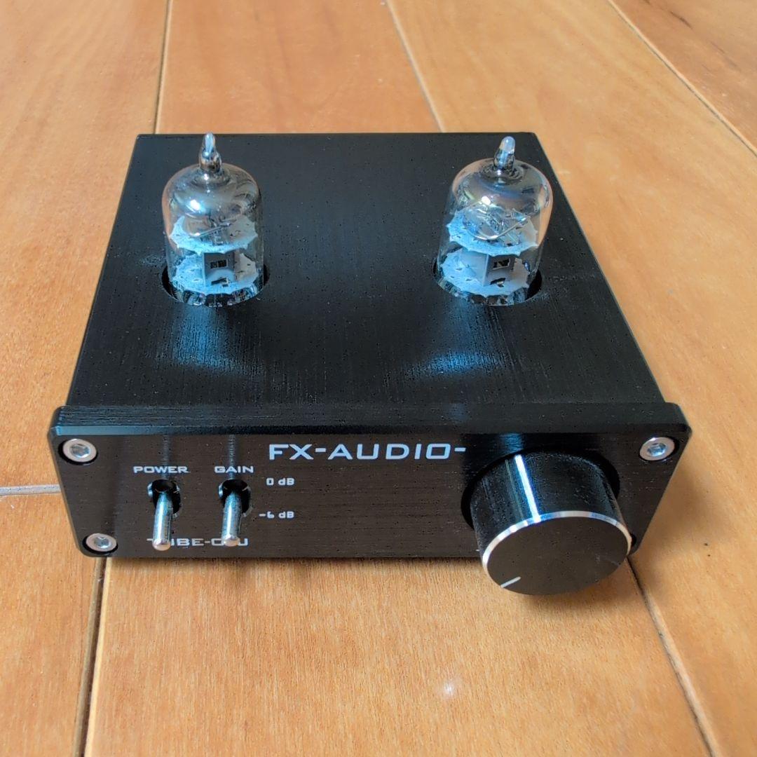 【美品】FX-AUDIO TUBE-01 & FX202A本体　RCA管付き