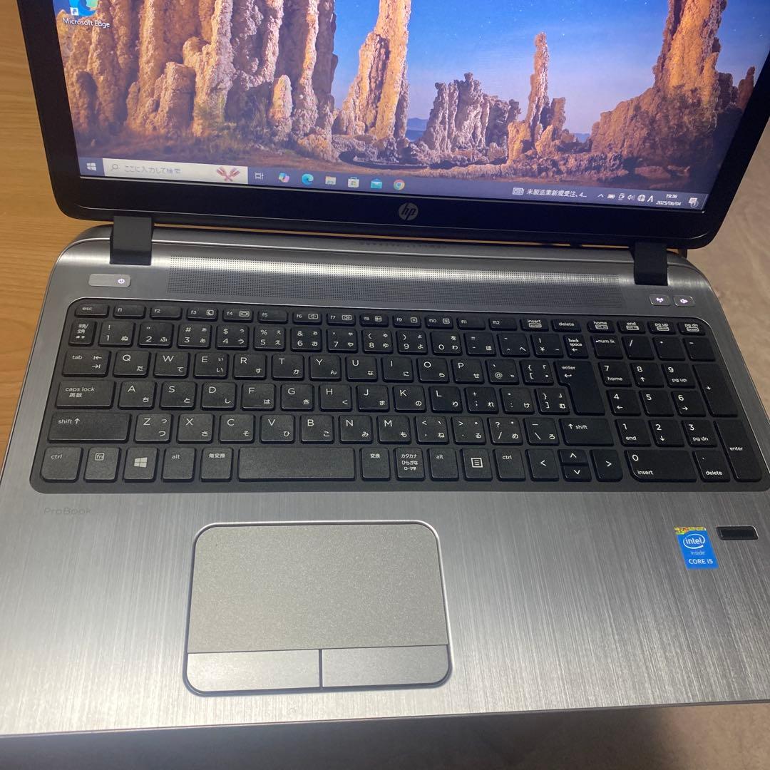 【Office 2019付き】新品SSD512GB換装 超速ノート hp製 美品