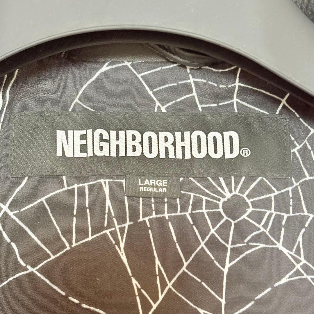 【即完品】ネイバーフッド　シングルレザージャケット　 ライダースジャケット　L