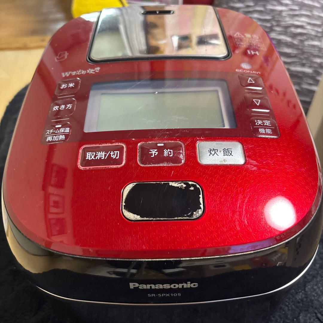 Panasonic SR-SPX101 赤 炊飯器