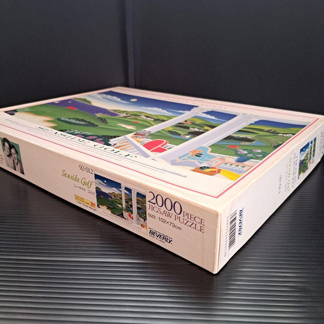 【希少】 トーマスマックナイト 2000ピース シーサイドゴルフ ジグソーパズル