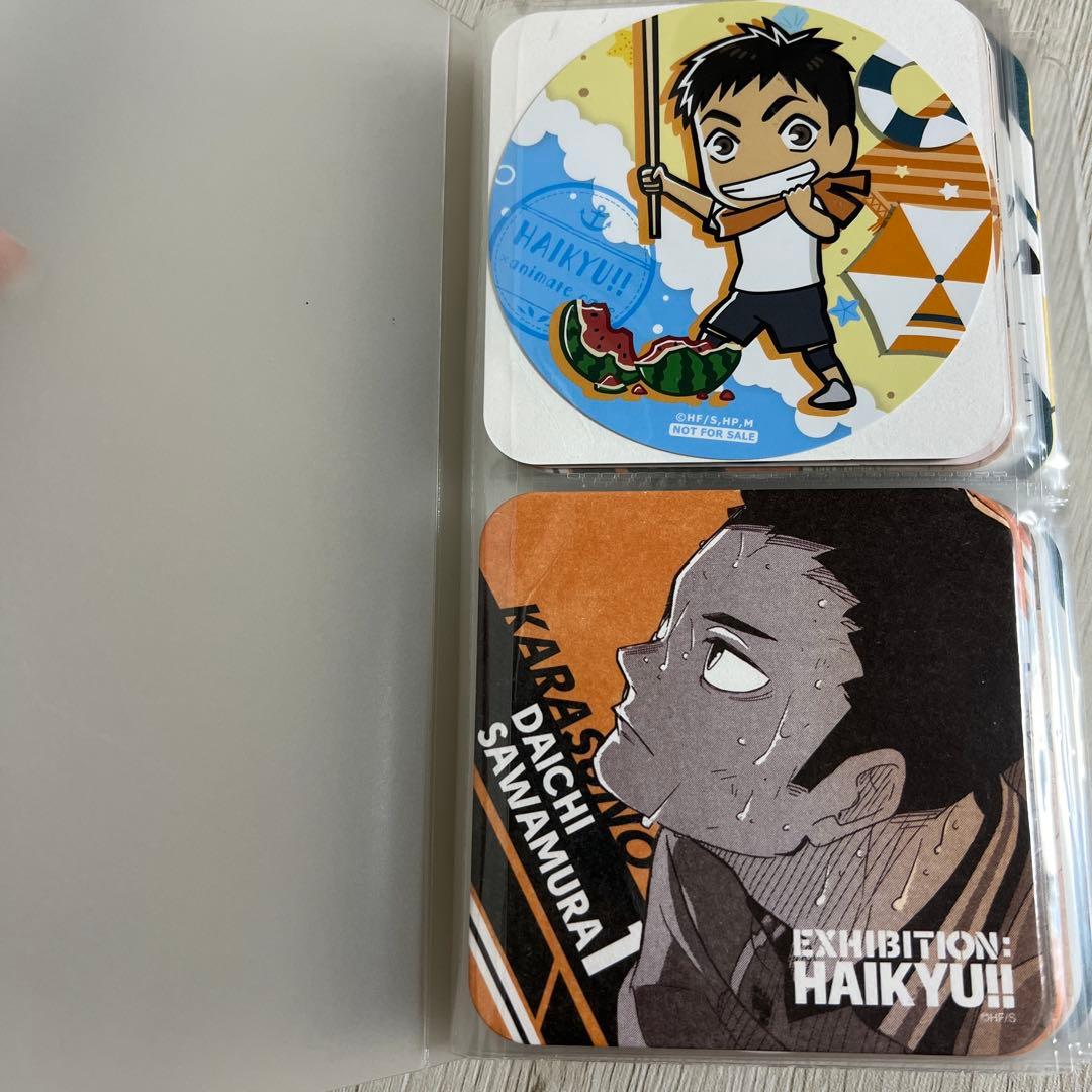 【12/16まで値下げ中】ハイキュー!! キャラクターコースター 56種被りなし