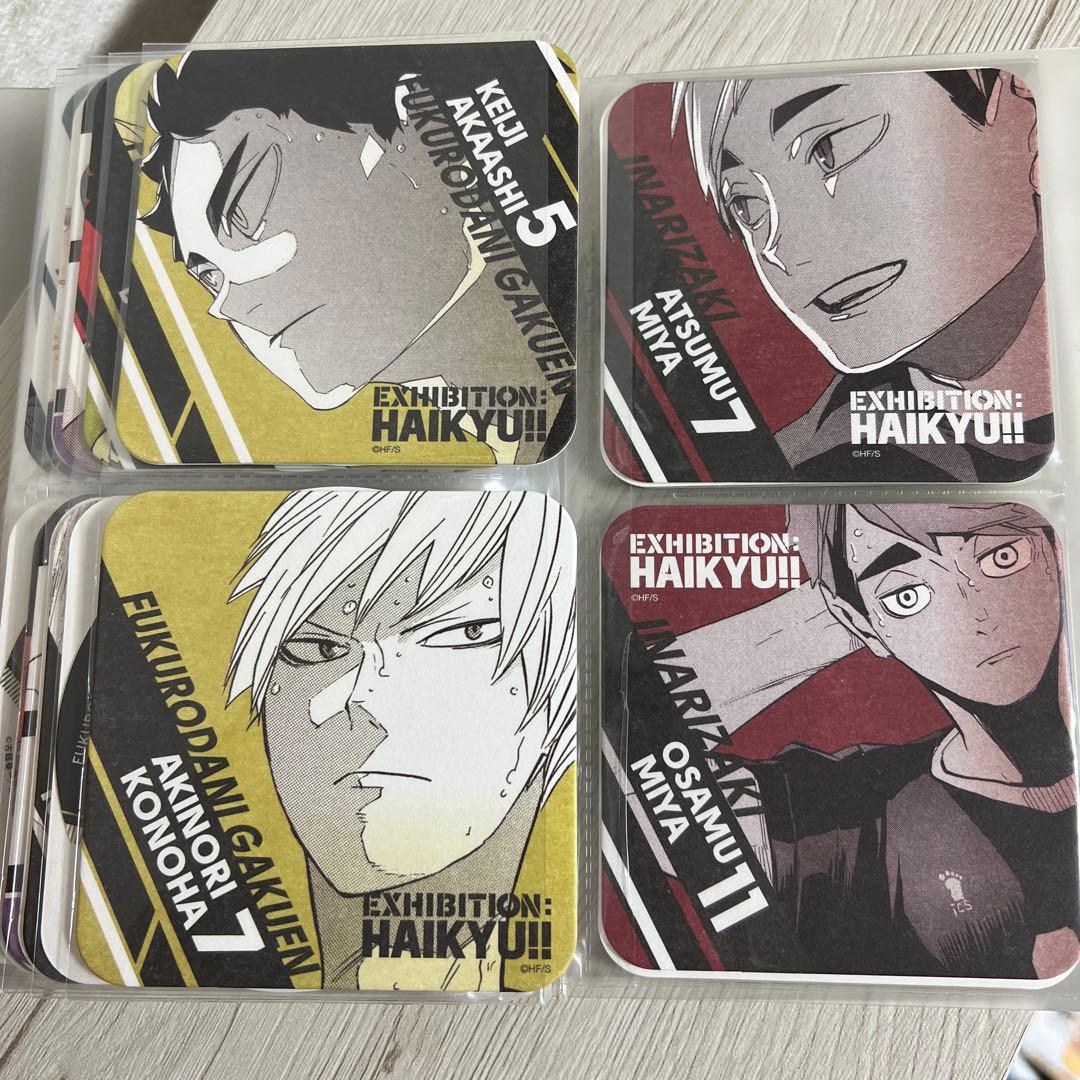 【12/16まで値下げ中】ハイキュー!! キャラクターコースター 56種被りなし