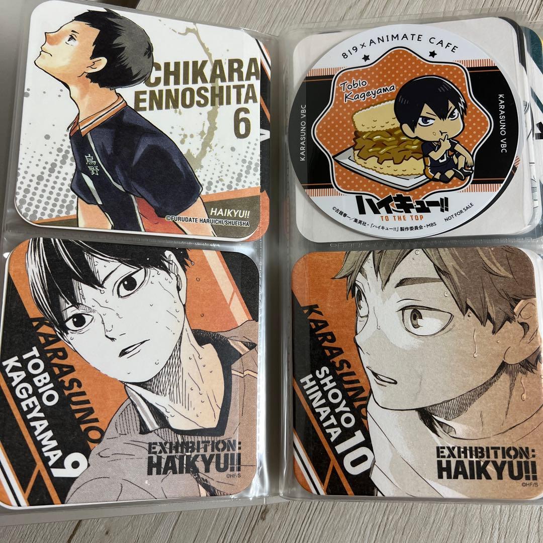 【12/16まで値下げ中】ハイキュー!! キャラクターコースター 56種被りなし