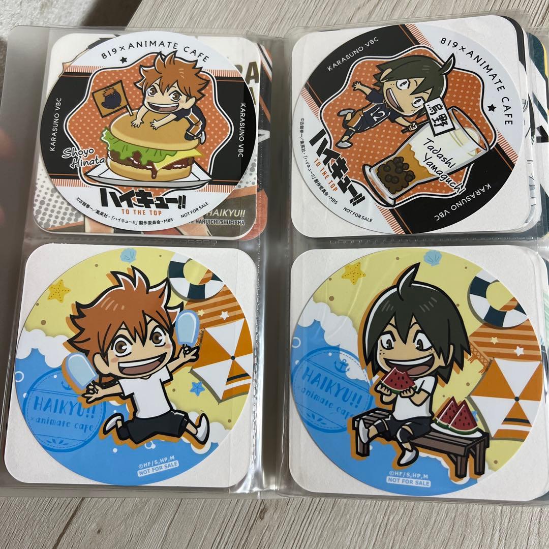 【12/16まで値下げ中】ハイキュー!! キャラクターコースター 56種被りなし