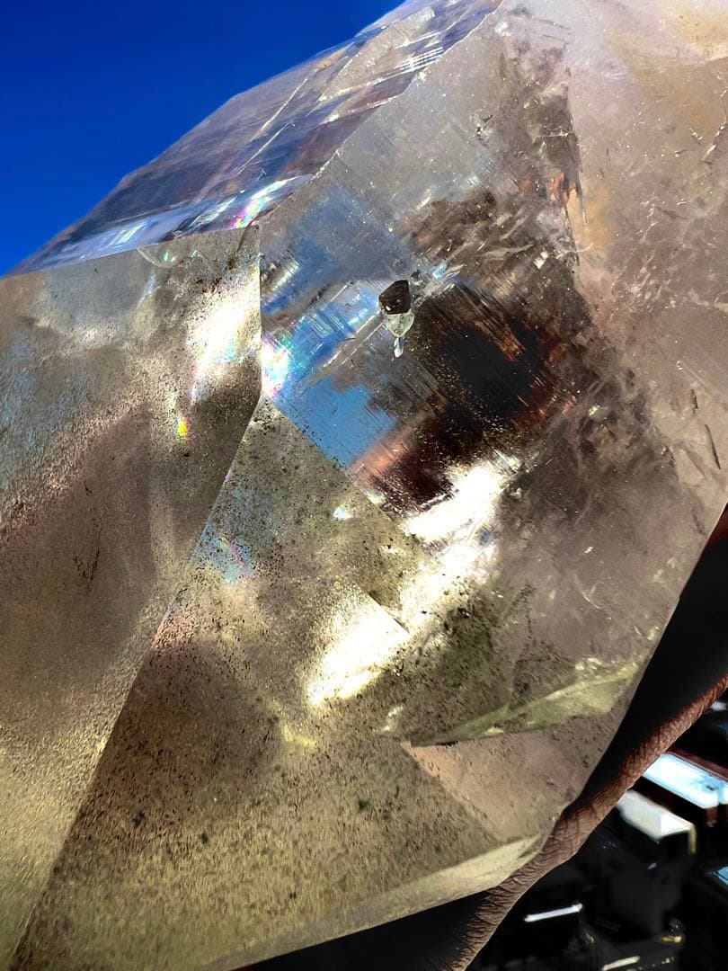 特別価格✨美✨希少✨特大１kgAAAAAマニハール水晶 カテドラル✨虹の泉神殿