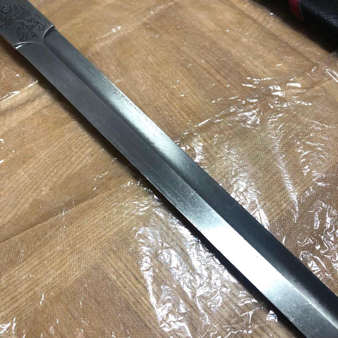 ＤＥＮＩＸ　刀剣　騎士団長ソード　西洋剣　洋刀　レプリカ　模造刀　シルバー　銀