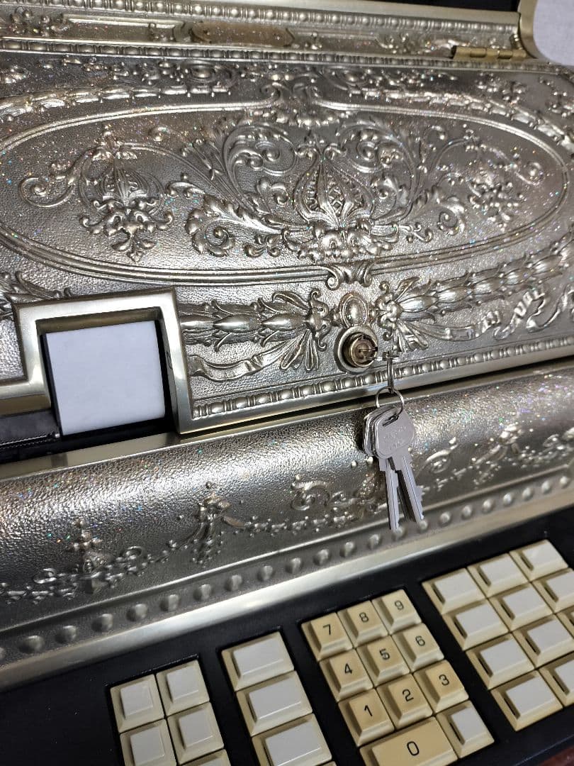 アンティークレジスター レジスター レジ 店舗計器 金庫 美容室 床屋 店舗