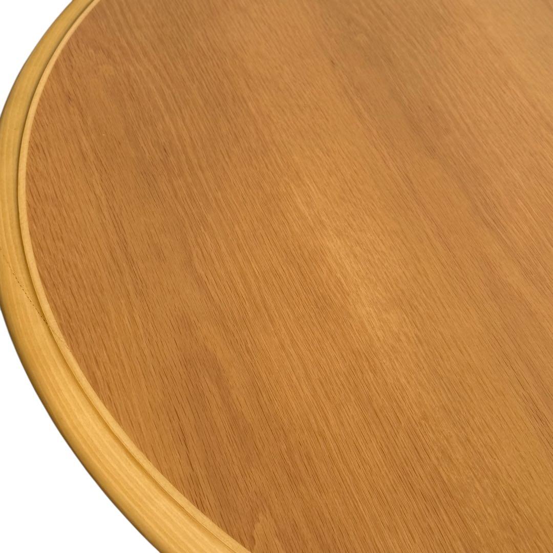 HR698 秋田木工 ダイニングテーブル 丸型テーブル ナラ材 IDC大塚家具