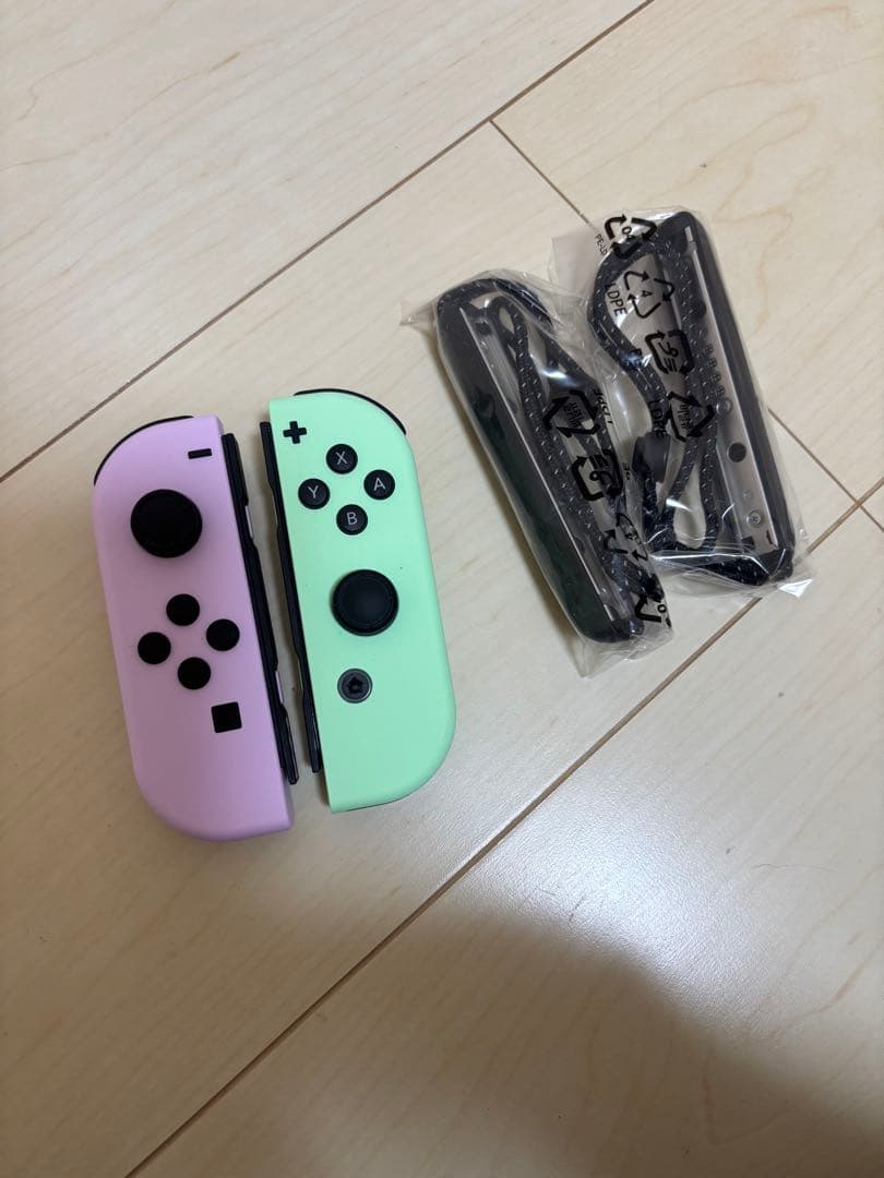 ま*ん様 Nintendo Switch 本体 紫緑Joy-Con ゲームソフト