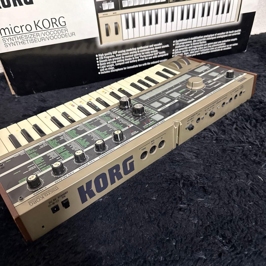 ビンテージ KORG MICROKORG シンセサイザー ミニ 箱付き レア